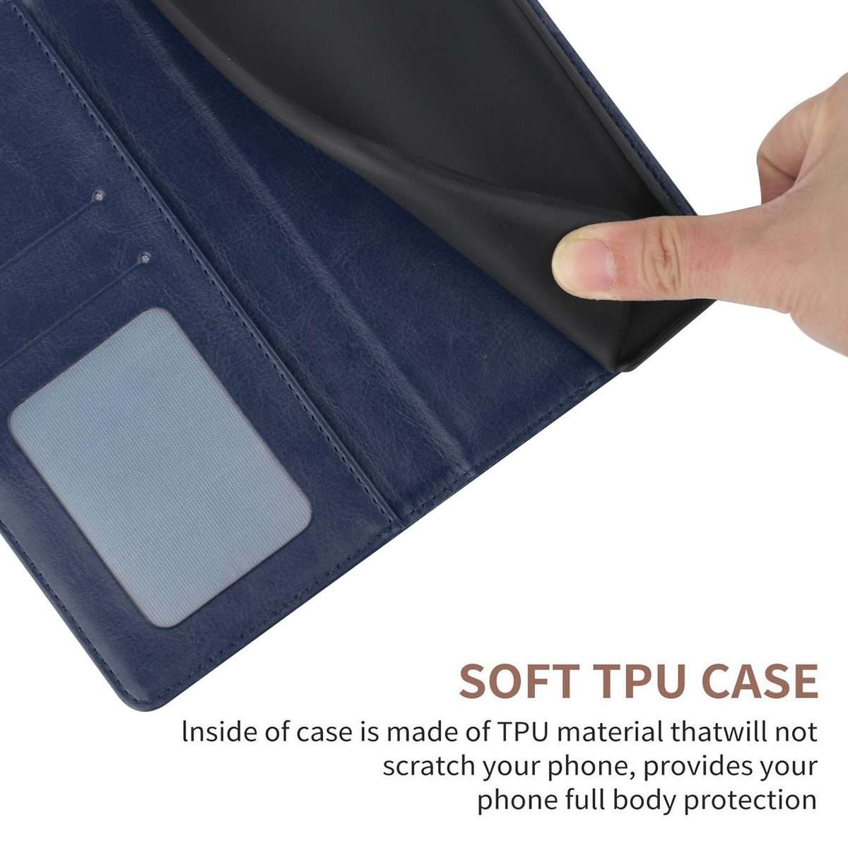 For Infinix Hot 60 Pro+ 4G Y-shaped Pattern Flip Leather Phone Case(Blue)