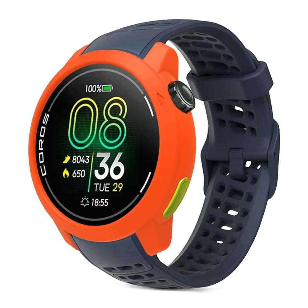 For COROS PACE Pro Silicone Watch Protective Case(Orange)