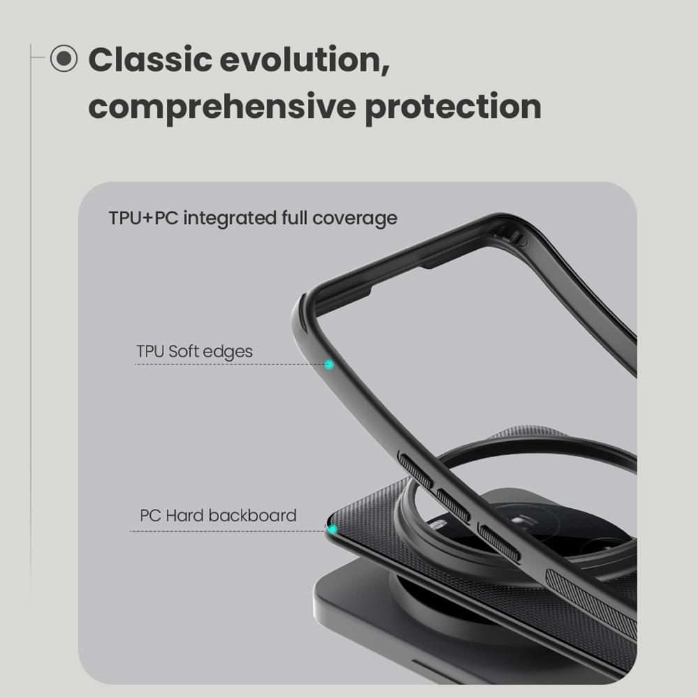 For Xiaomi 15 Ultra NILLKIN Frosted Shield Pro PC + TPU Phone Case(Black)