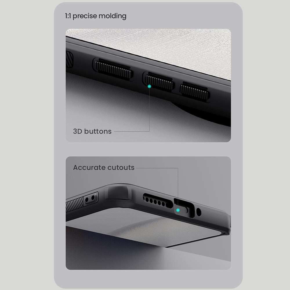 For Xiaomi 15 Ultra NILLKIN Frosted Shield Pro PC + TPU Phone Case(Black)