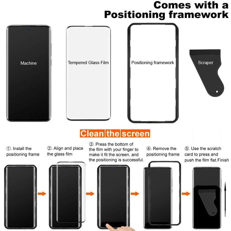 For Honor Magic7 Pro imak 3D Curved Tempered Glass Film, Full Glue Positioning Version