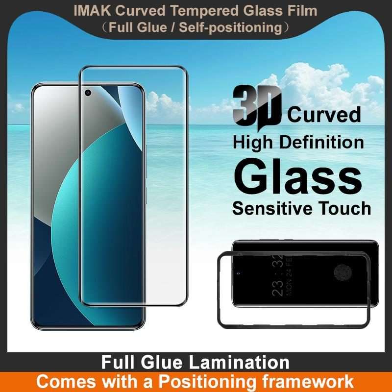 For Redmi Note 15 Pro 4G Global imak 3D Curved Tempered Glass Film, Full Glue Positioning Version