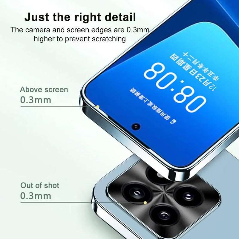 For Redmi K80 Pro AG Frosted Electroplating Acrylic Phone Case(Navy Blue)