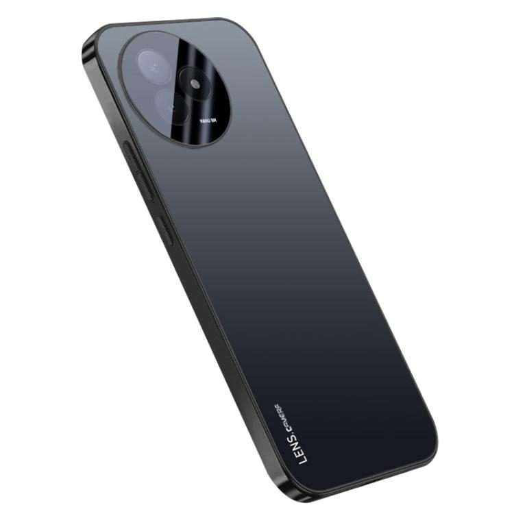 For Redmi K80 Ultra AG Frosted Electroplating Acrylic Phone Case(Black)