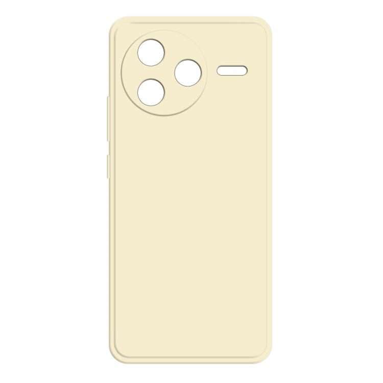 For Redmi K80 Imitation Liquid Silicone Phone Case(White)