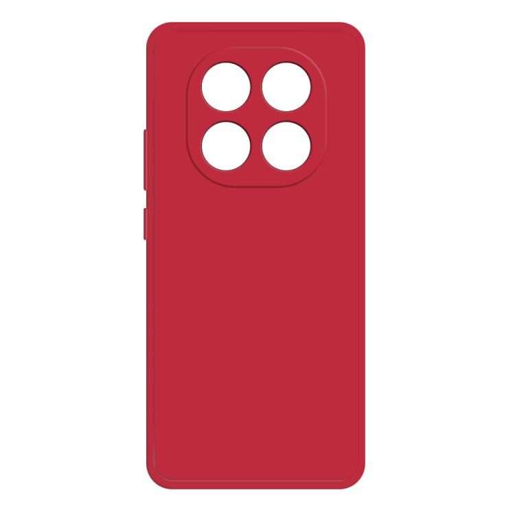 For Redmi Note 14 Pro+ 5G Imitation Liquid Silicone Phone Case(Red)
