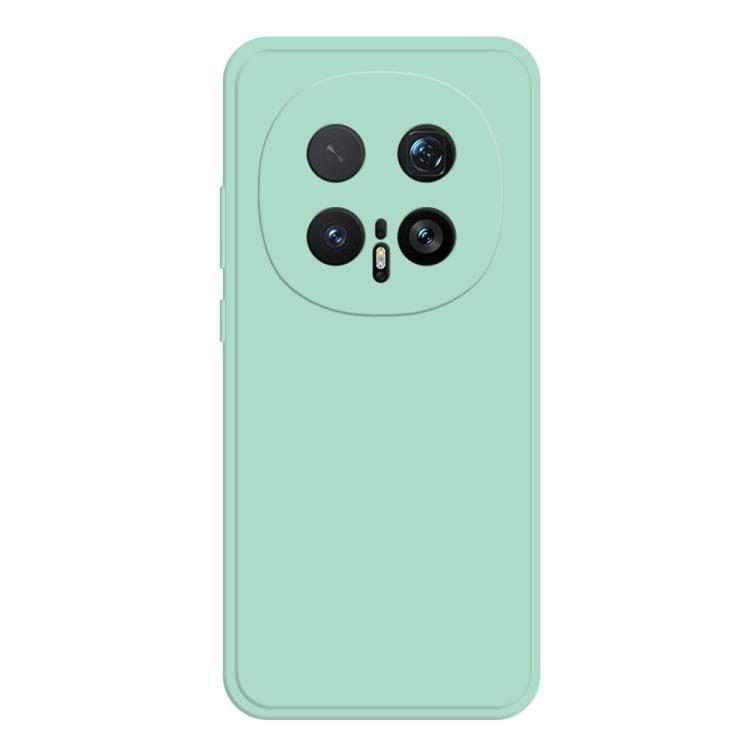For Honor Magic8 Pro Imitation Liquid Silicone Phone Case(Light Cyan)