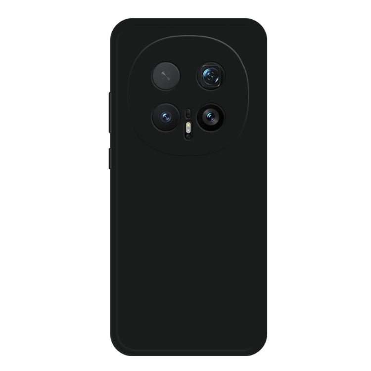 For Honor Magic8 Pro Imitation Liquid Silicone Phone Case(Black)