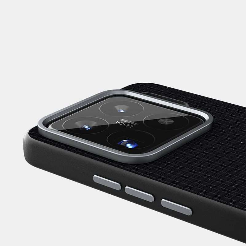 For Xiaomi 15S Pro ABEEL Ruyi Pattern 6D Micro Relief MagSafe Leather Phone Case(Black)