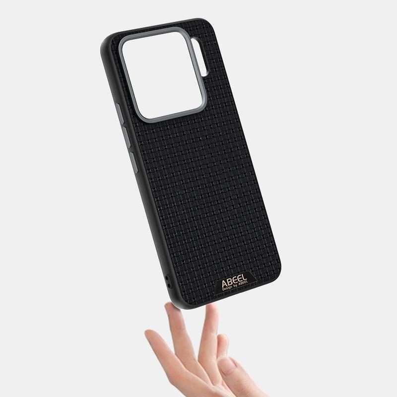 For Xiaomi 15S Pro ABEEL Ruyi Pattern 6D Micro Relief MagSafe Leather Phone Case(Brown)