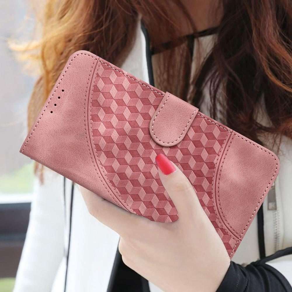 For Xiaomi 17 Pro Elephant Head Embossed Phone Leather Case with Lanyard(Pink)