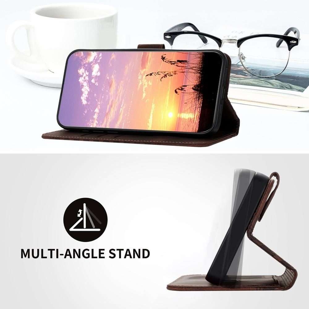 For Xiaomi 17 Pro Elephant Head Embossed Phone Leather Case with Lanyard(Coffee)