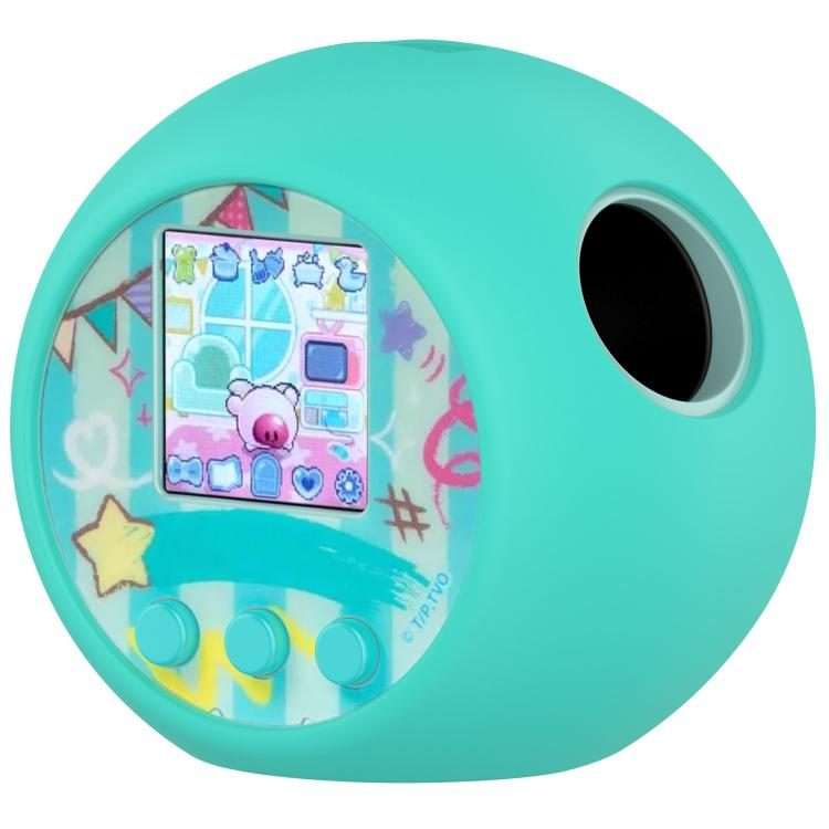 For Punirunes Interactive Toy Digital Pet Silicone Protective Case(Teal)