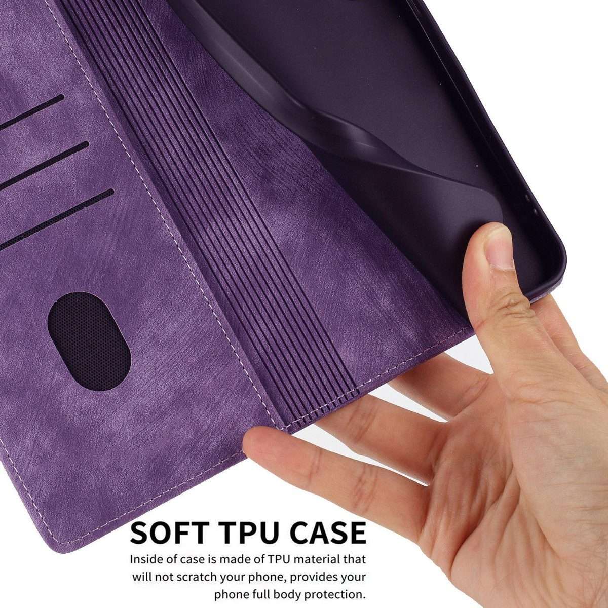 For iPhone 11 Pro Max Mandala Embossed Retro Frosted Leather Phone Case(Purple)