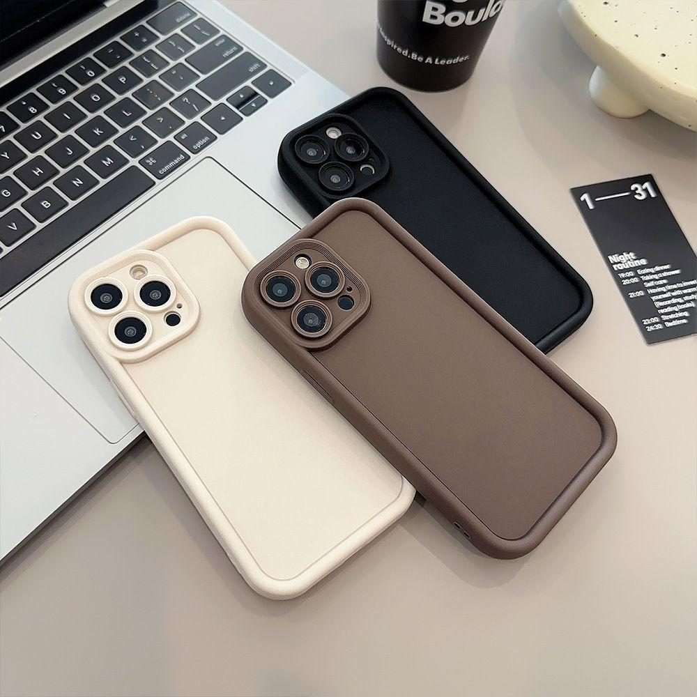 For iPhone 15 Pro Max Shockproof Frame Frosted Precise Hole TPU Phone Case(Black)