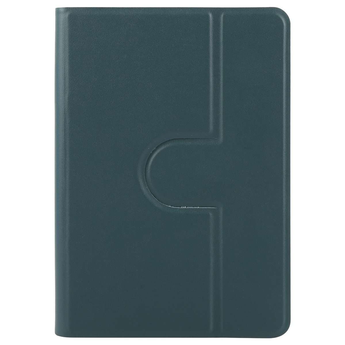 9-10 inch Voltage Hook 360 Rotation Leather Tablet Case(Deep Green)
