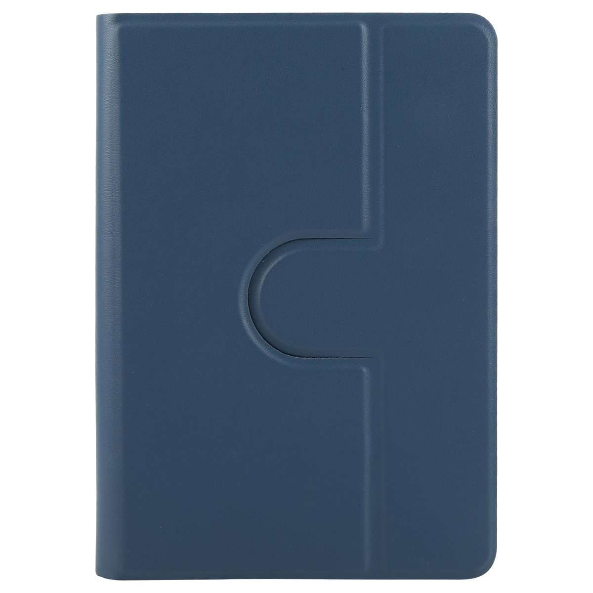 9-10 inch Voltage Hook 360 Rotation Leather Tablet Case(Dark Blue)