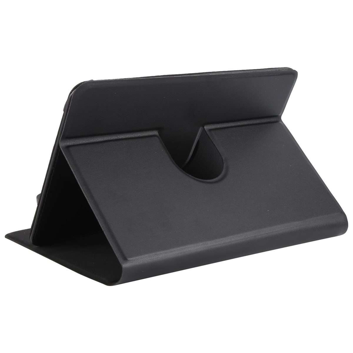 9-10 inch Voltage Hook 360 Rotation Leather Tablet Case(Black)