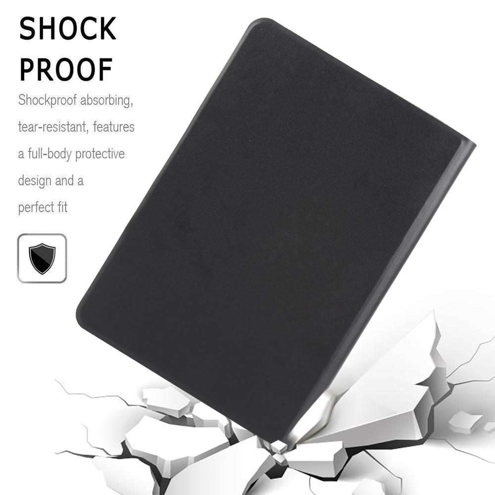 9-10 inch Voltage Hook 360 Rotation Leather Tablet Case(Black)
