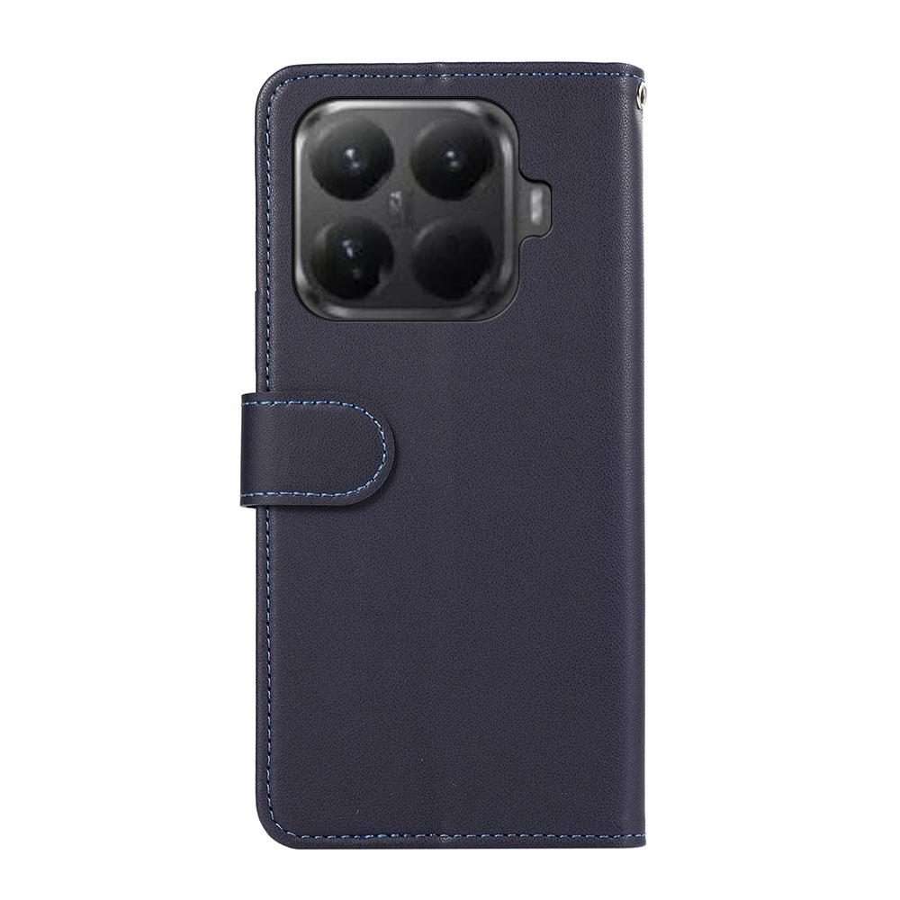 For Xiaomi 15T Pro 5G ABEEL Delicate Texture Splicing RFID Leather Phone Case(Blue)