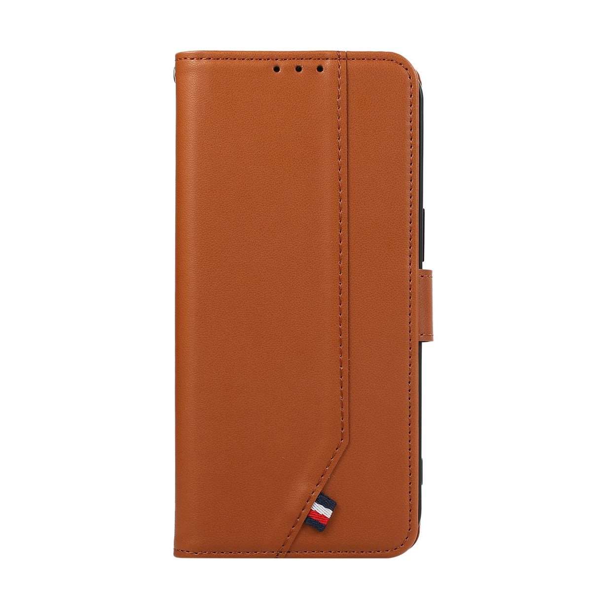 For Xiaomi 17 Pro ABEEL Delicate Texture Splicing RFID Leather Phone Case(Brown)