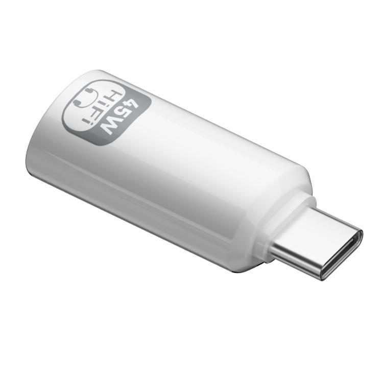 45W 8 Pin to Type-C Full Function Adapter(White)