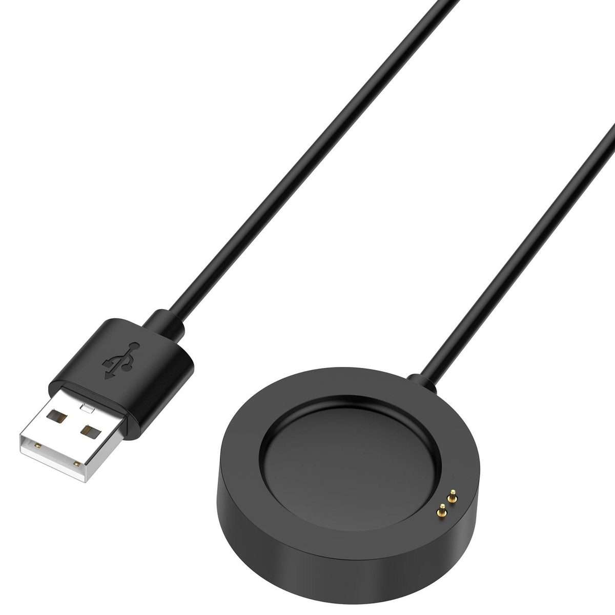 For Xiaomi Watch S4 / S3 / S2 xDfind USB-A Interface Smart Watch Magnetic Charging Cab ... (Black)