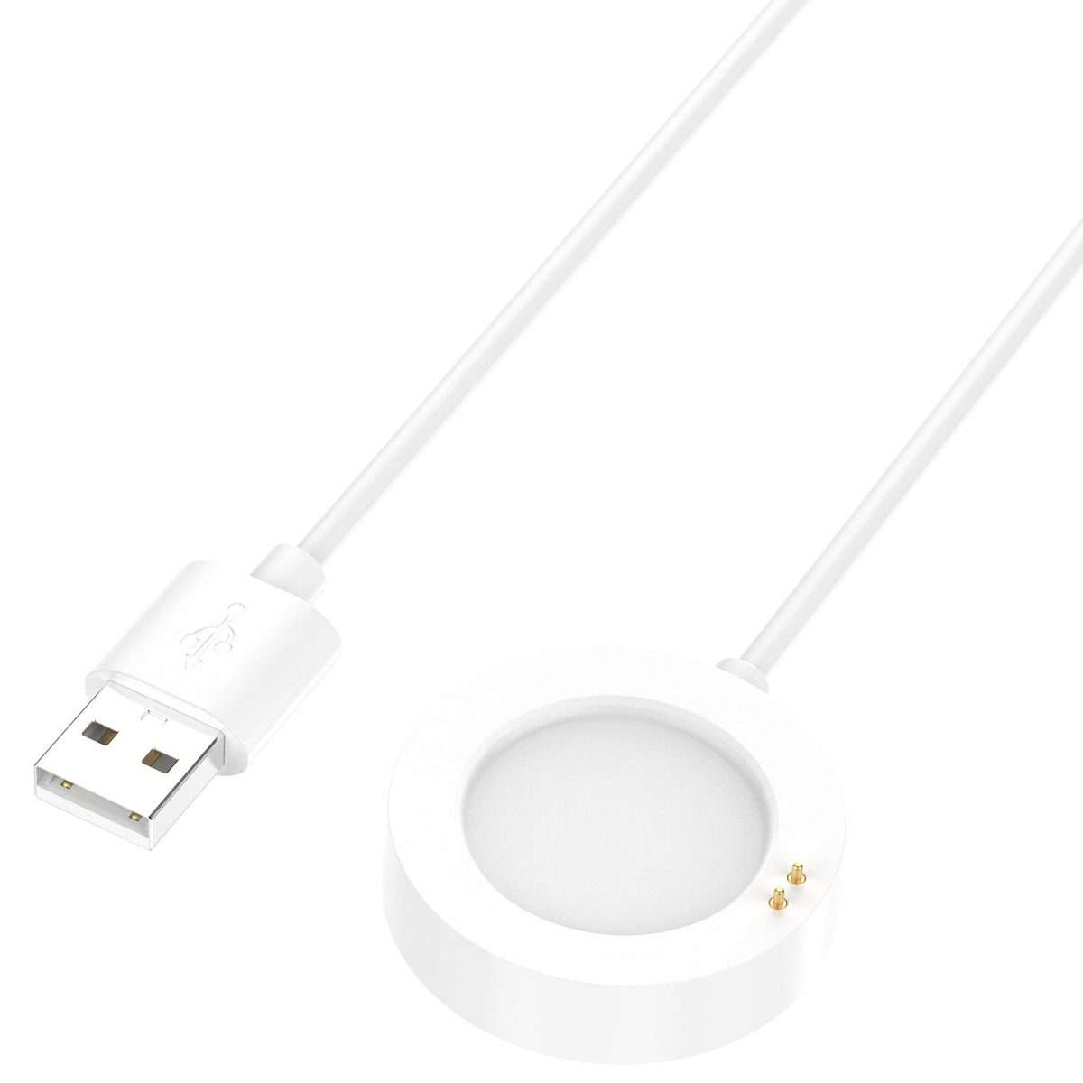 For Xiaomi Watch S4 / S3 / S2 xDfind USB-A Interface Smart Watch Magnetic Charging Cab ... (White)