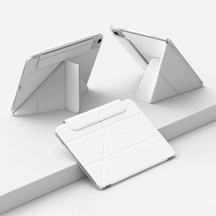 For iPad Air 11 2026 / 2025 / 2024 Four-corner Anti-collision Magnetic Double-sided Cl ... (White)