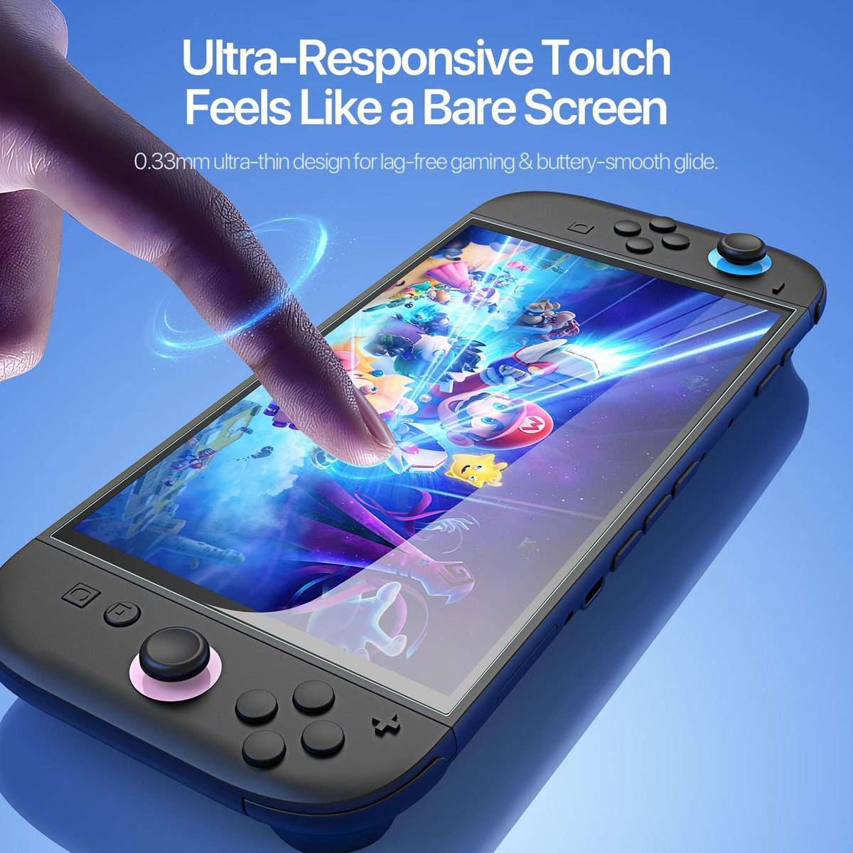 For Nintendo Switch 2 DUX DUCIS HD Full Screen Tempered Glass Film with Positioner