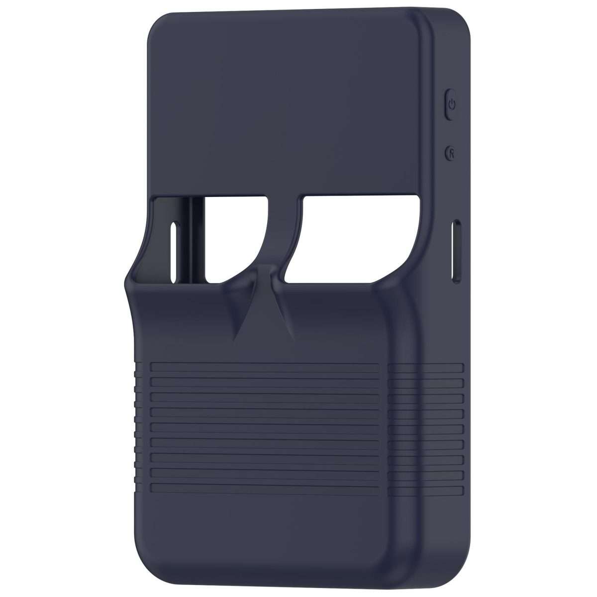 For ANBERNIC R36S Silicone Handheld Game Console Protective Case(Dark Blue)