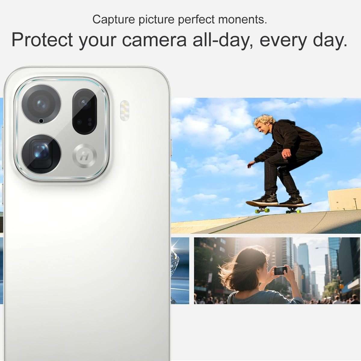 For OPPO Find X9 Pro IMAK Rear Camera Lens Glass Film Thin Version