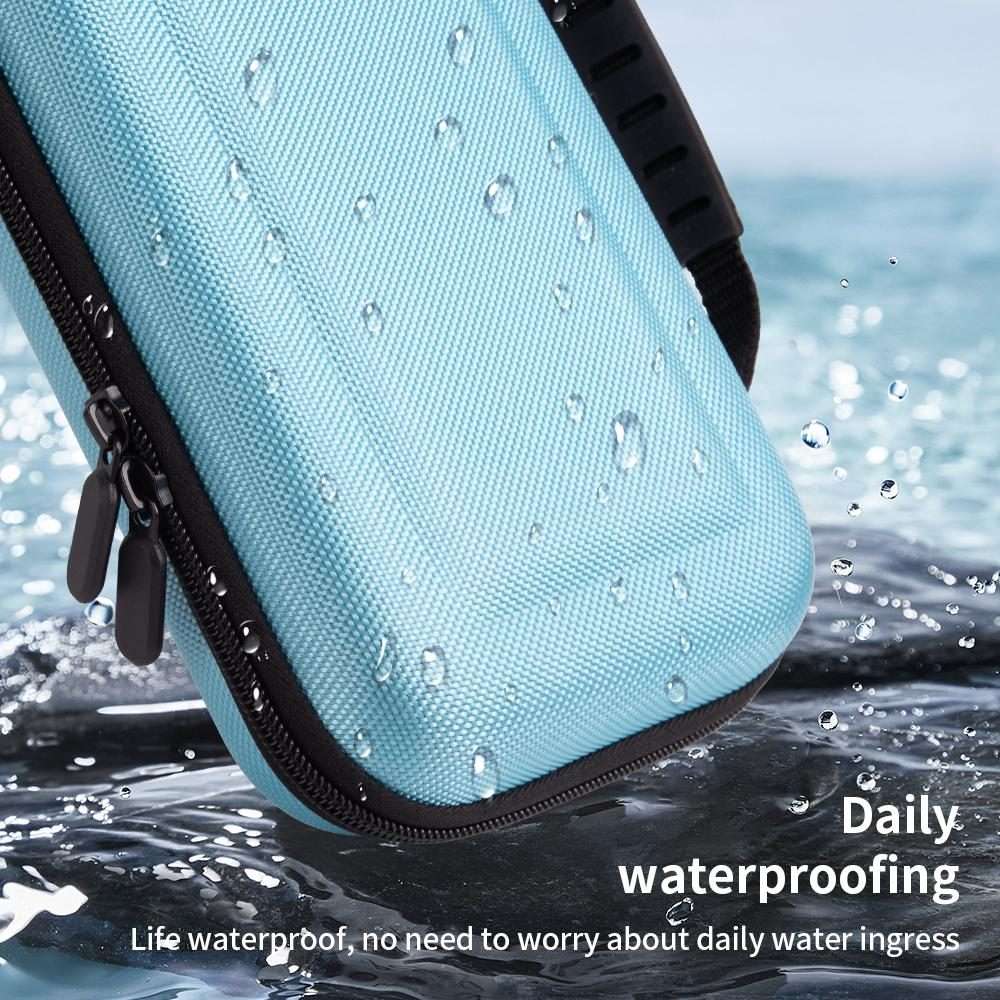 For Nintendo Switch 2 Oxford Cloth Shockproof Portable Storage Bag(Blue)