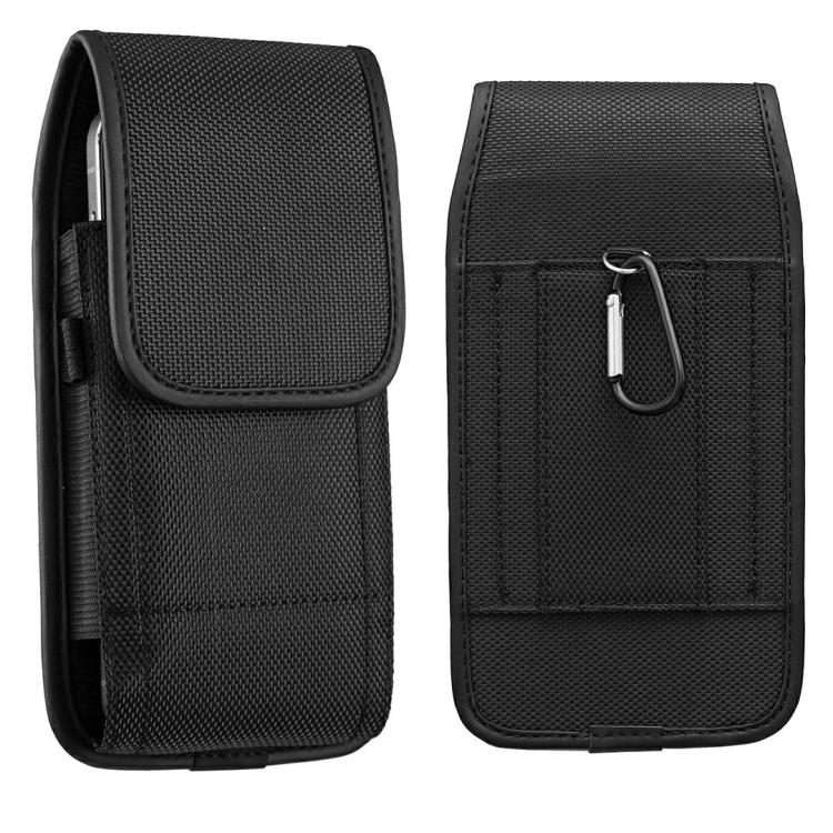 For 5 inch Universal Vertical Outdoor Phone Waist Bag(Black)