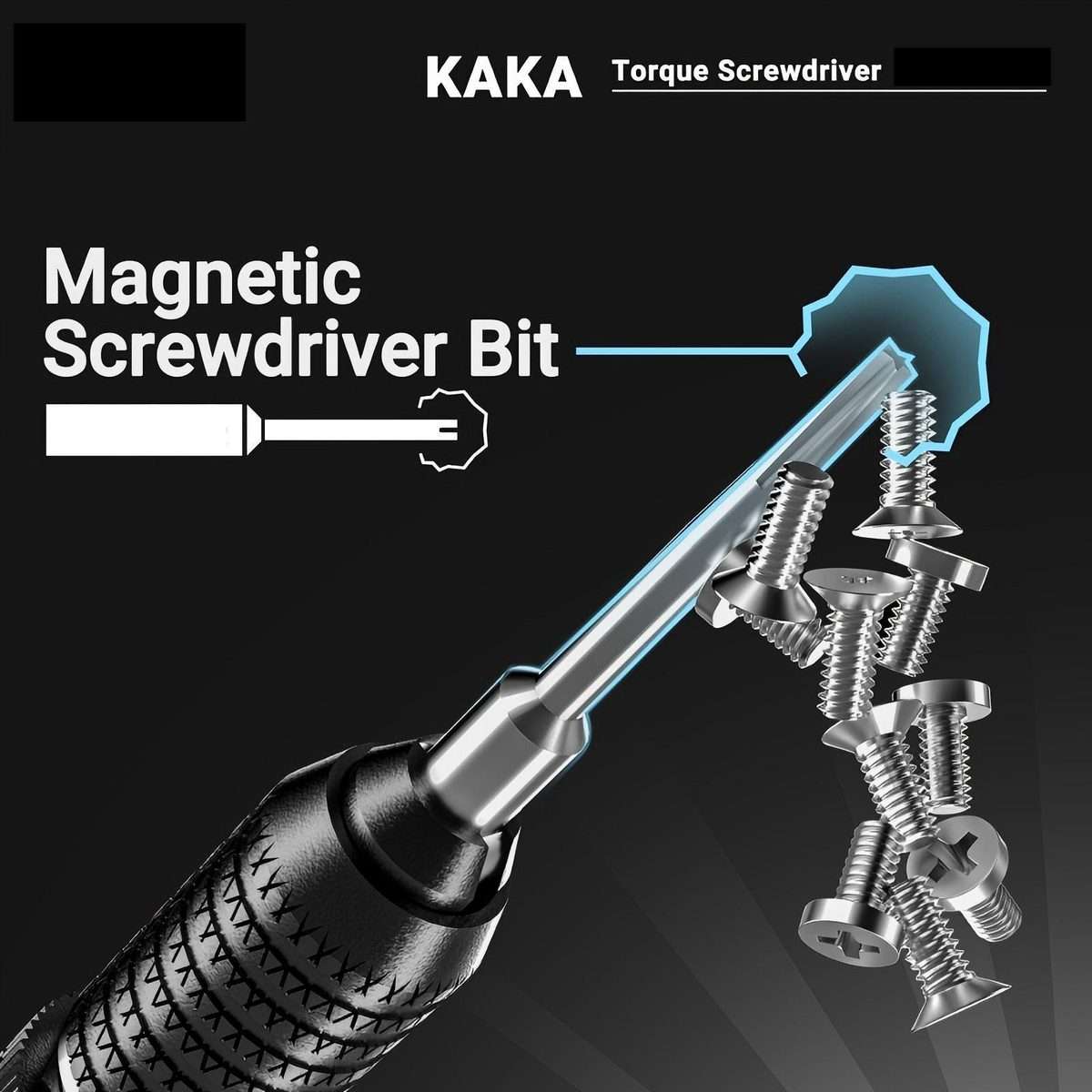 2UUL KAKA Adjustable Torque Magnetic Screwdriver, Model:Philips 1.2
