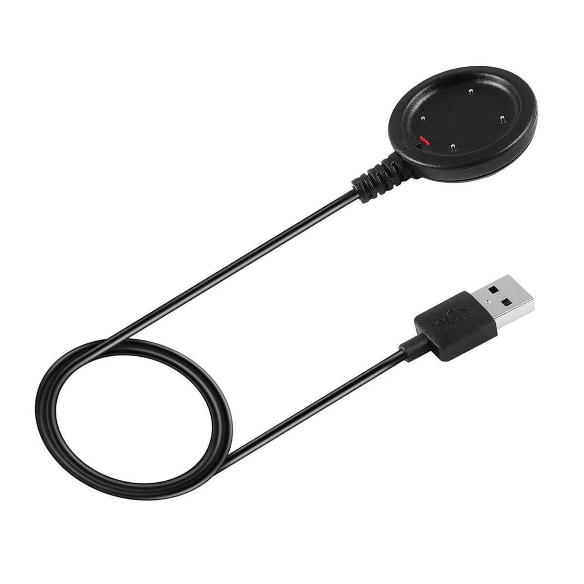 For Polar Vantage M2 / Vantage V2 xDfind USB Port Magnetic Charging Cable, Length: 1m(Black)
