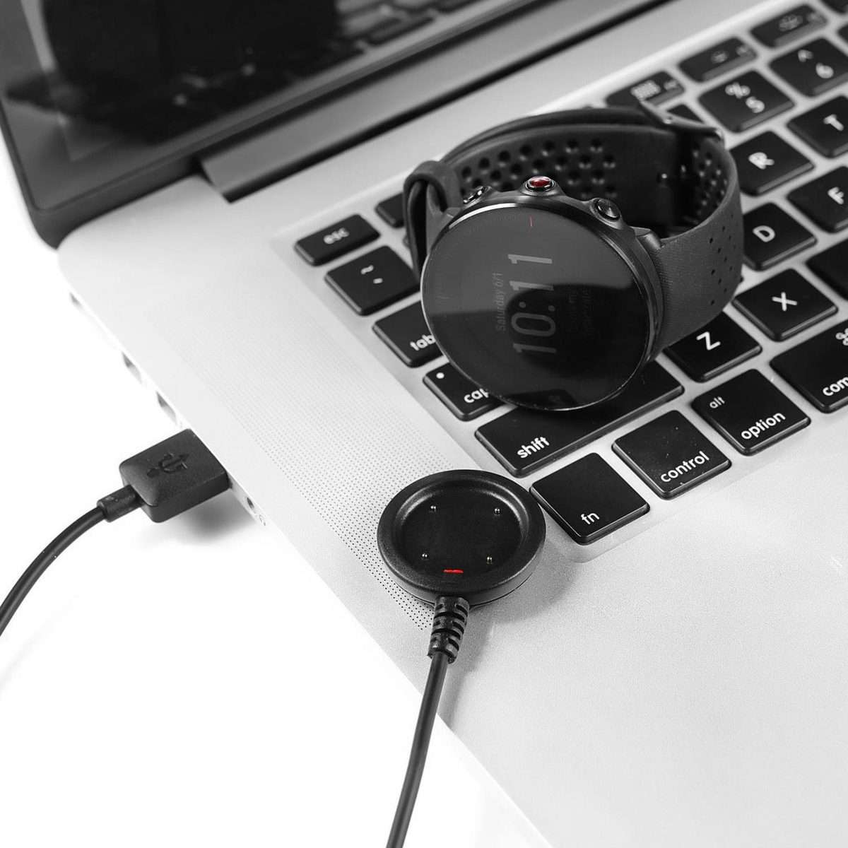 For Polar Vantage M2 / Vantage V2 xDfind USB Port Magnetic Charging Cable, Length: 1m(Black)