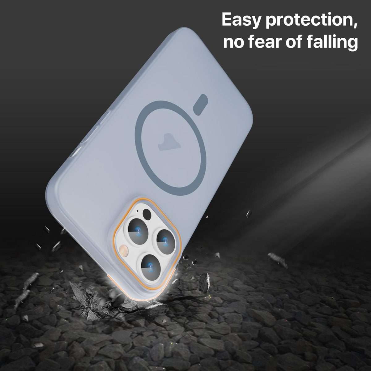 For iPhone 11 Pro Translucent Frosted Skin PC MagSafe Phone Case(Black)