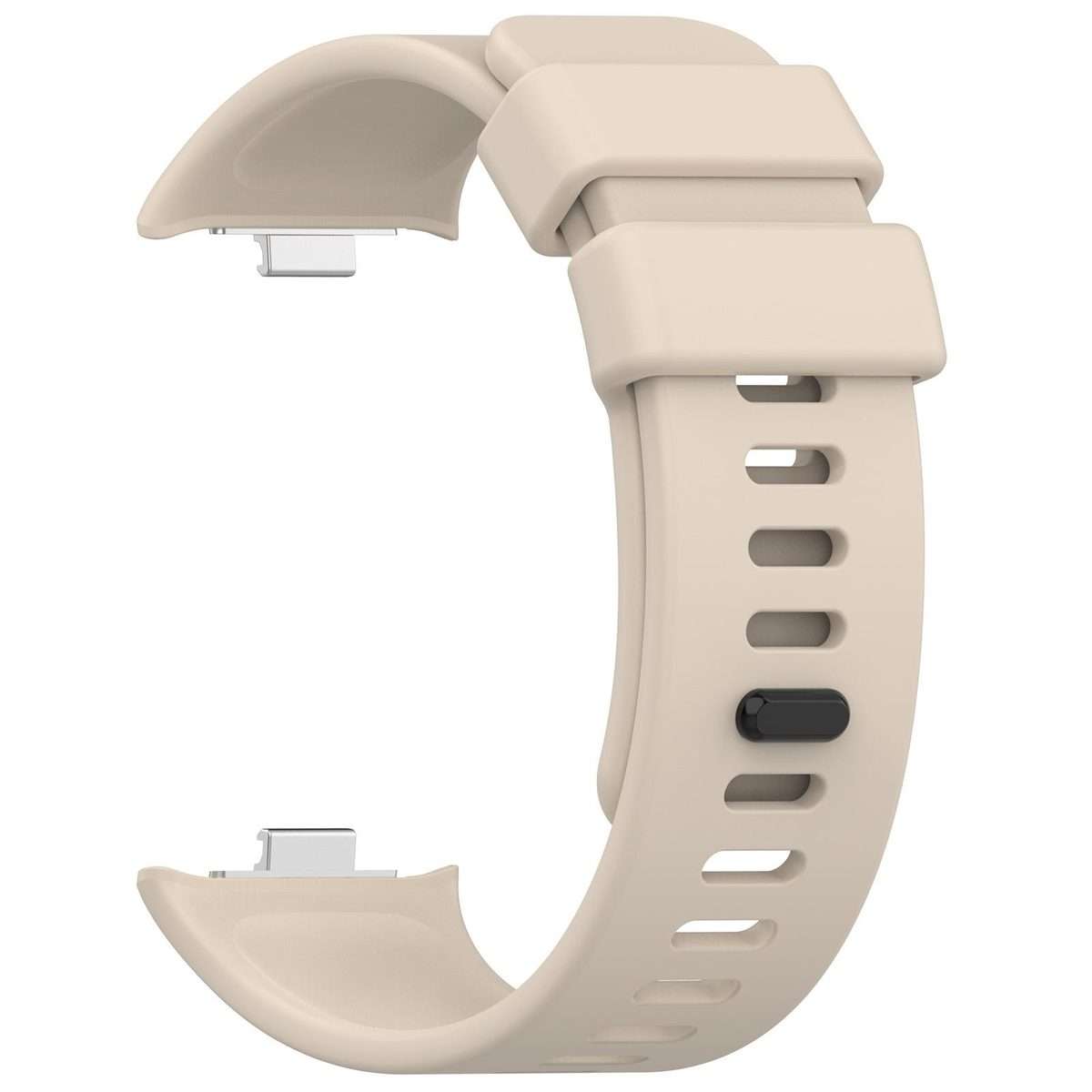 For Redmi Watch 6 / 5 / 4 xDfind Solid Color Silicone Sports Watch Band(Starlight)