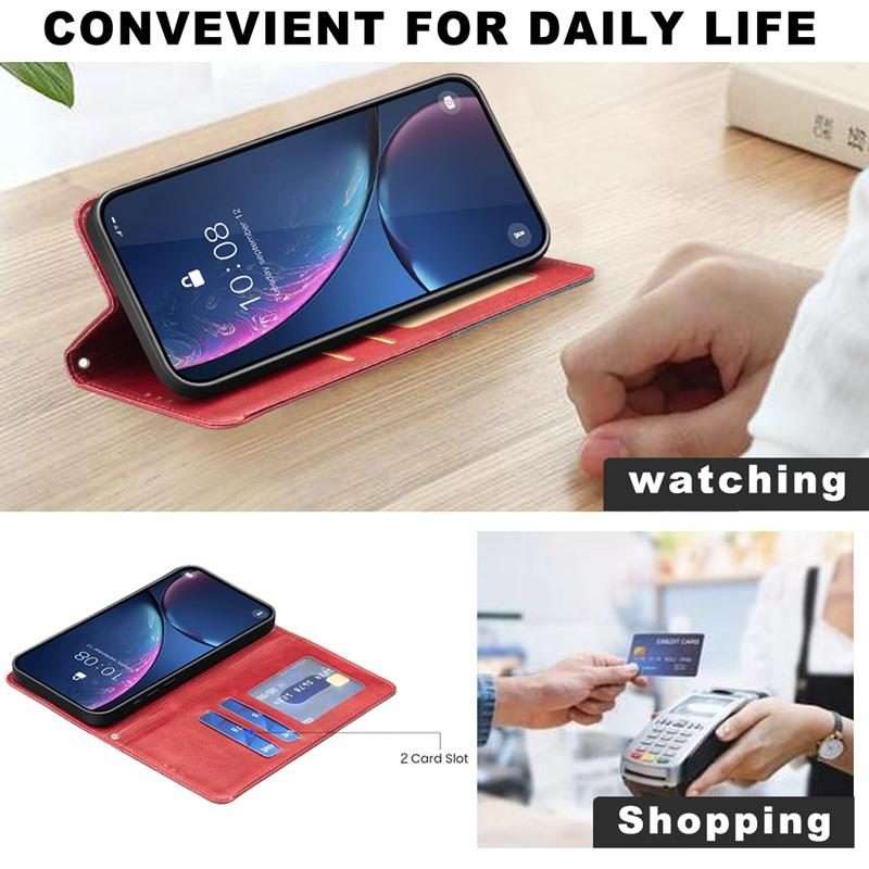 For Xiaomi 15T Pro Rhombus Texture Magnetic Leather Phone Case(Red)