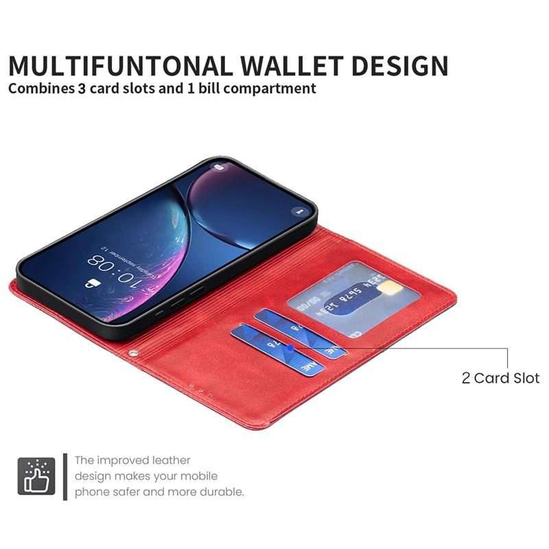 For Xiaomi 15T Pro Rhombus Texture Magnetic Leather Phone Case(Red)