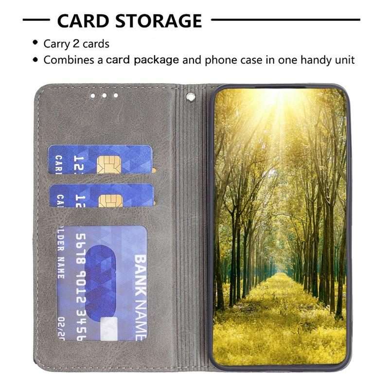 For Xiaomi 15T Pro Rhombus Texture Magnetic Leather Phone Case(Grey)