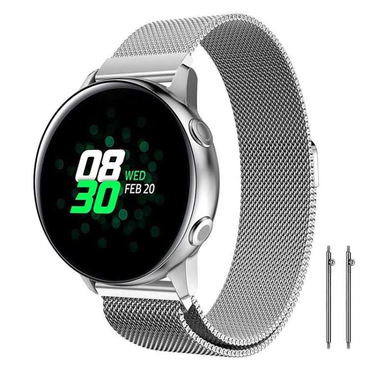 22mm xDfind Milanese Stainless Steel Watch Band(Silver)