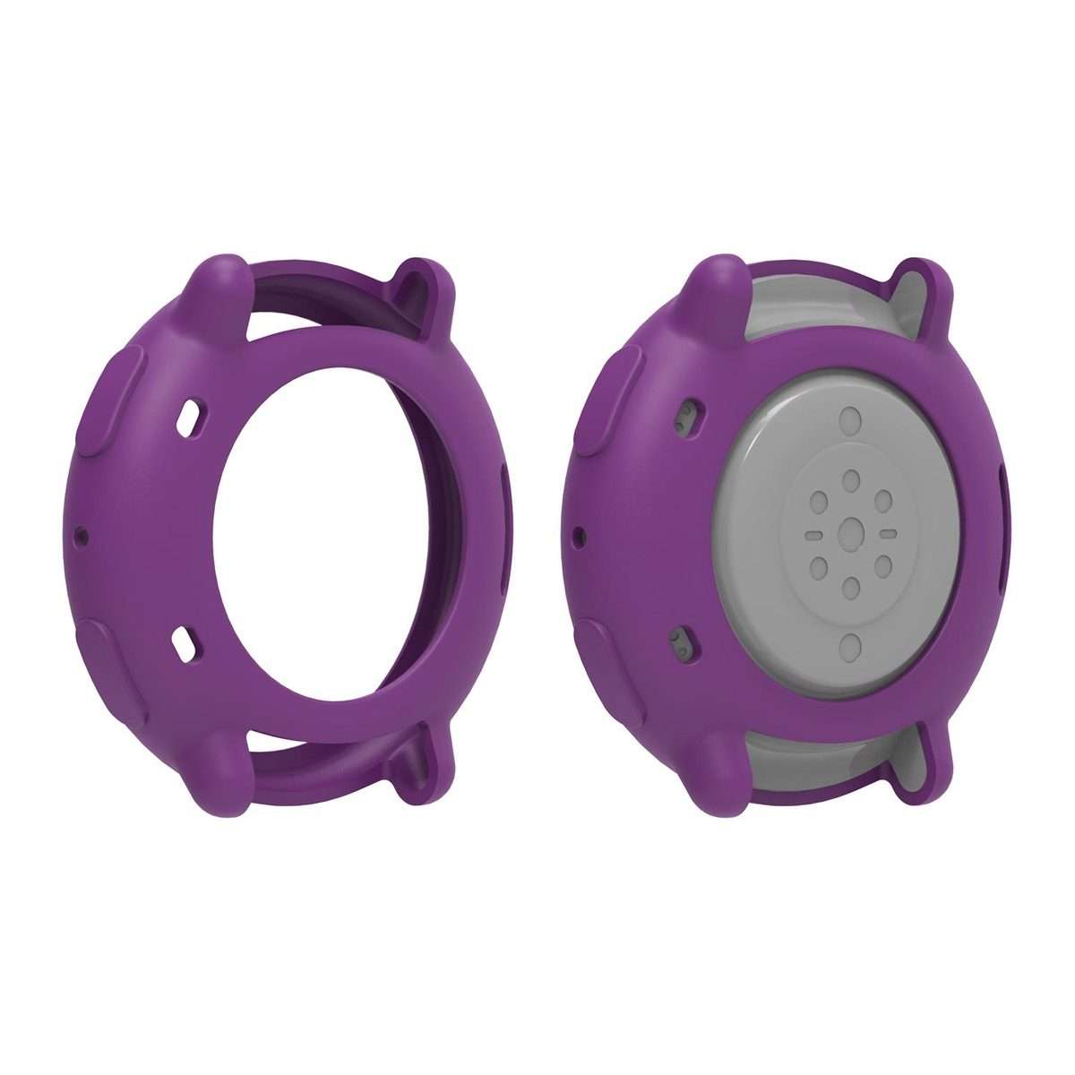 For Amazfit Active 2 Silicone Watch Protective Case(Purple)