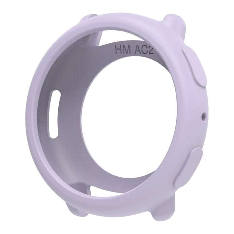 For Amazfit Active 2 Silicone Watch Protective Case(Lavender)
