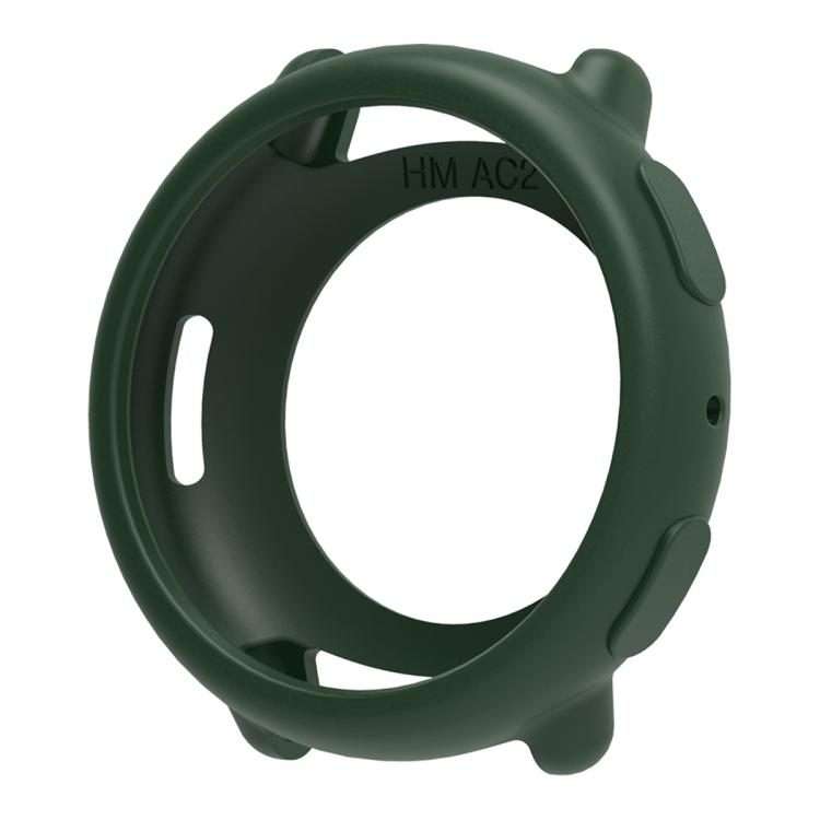 For Amazfit Active 2 Silicone Watch Protective Case(Army Green)