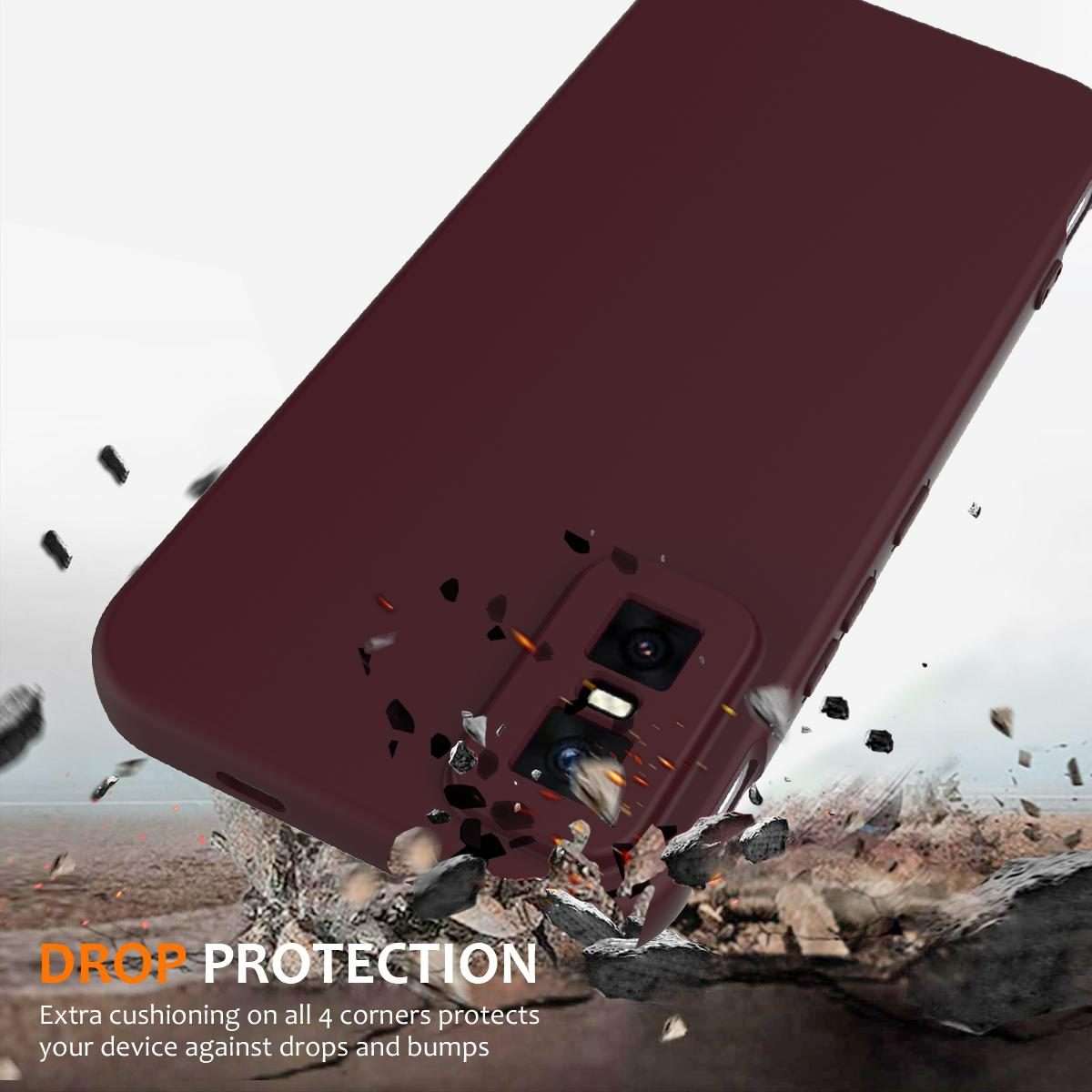 For Infinix GT 30 Pro / GT 30 Shockproof Silicone Magsafe Phone Case(Plum Color)