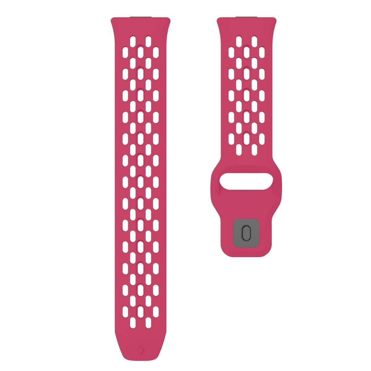 For Huawei Watch Fit 4 Pro / Fit 4 / Fit 3 xDfind Mesh Reverse Buckle Silicone Watc ... (Wine Red)
