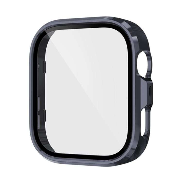 For Huawei Watch Fit 4 Pro Tempered Film Integrated PC Watch Protective Case(Midnight Blue)