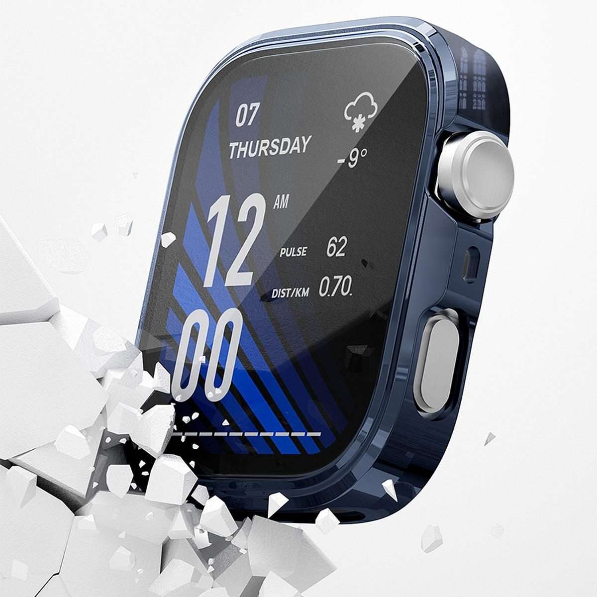 For Huawei Watch Fit 4 Pro Electroplated TPU Full Coverage Watch Protective Case(Transparent)
